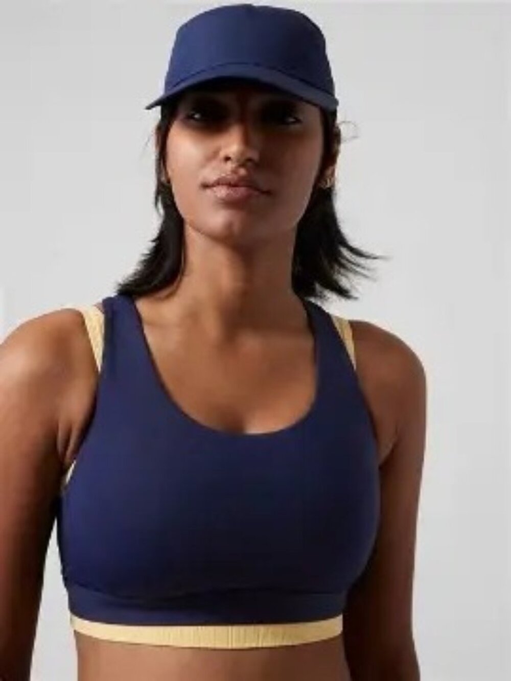 Athleta Ultra Light Run Cap 3.0 Navy Blue